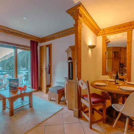 Mont Blanc View With Private Sauna - Cristal - Nant Blanc 14 - Happy Appartement Chamonix