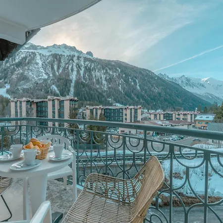 Mont Blanc View With Private Sauna - Cristal - Nant Blanc 14 - Happy Apartment Chamonix