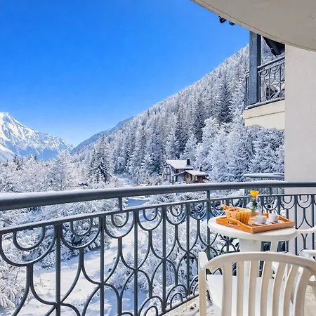Mont Blanc View With Private Sauna - Cristal - Nant Blanc 14 - Happy Apartamento *